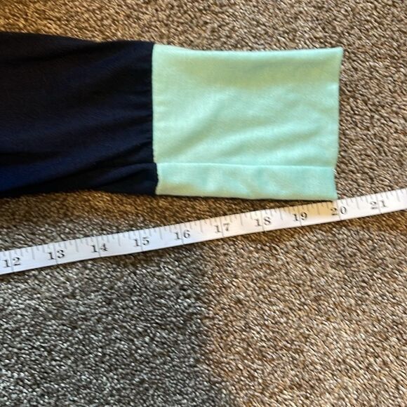 Crewneck Soft Colorblock Elegant Top Long-Sleeve Comfortable Shien Size M - Picture 9 of 10